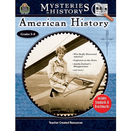 Teacher Created Resources Mysteries in History - American History TCR3047